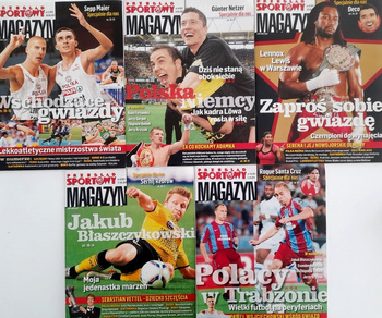 Przeglad Sportowy Magazine 2011 (sada 5 čísel)