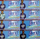 Sada 8 zmenšených tiketů ze zápasů Stal Rzeszów III liga 2003