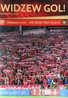 Widzew Lodz - KS ROW 1964 Rybnik II liga (09.03.2019) oficiální program