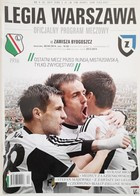Legia Varšava - Zawisza Bydgoszcz, T-Mobile Ekstraklasa (6.4.2014) oficiální program zápasu