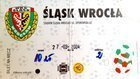 WKS Slask Wroclaw - Chrobry Glogow III liga (27.03.2004) vstupenka