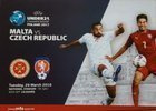 Malta U-21 - Česká republika U-21 kvalifikace na Mistrovství Evropy do 21 let 2017 oficiální program (29.03.2016)