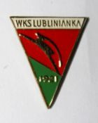 Odznak WKS Lublinianka (lak)