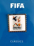 Mistrovství světa ve fotbale Historické značky - Itálie 1934. Odznak FIFA Classics (oficiální licencovaný produkt)