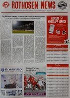 Würzburger Kickers - Fortuna Koln 3. oficiální program ligy (18.03.2016)