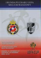 Wisla Krakov - Vitoria Guimaraes (29.09.2005) - Program zápasu 1. kola Poháru UEFA