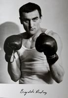 Andrzej Biegalski (box) - Šampion Polska v těžké váze 1974 pohlednice