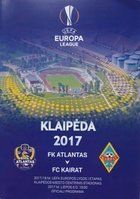 Atlantas Klaipeda - Kairat Almaty Oficiální program Evropské ligy (06.07.2017)