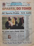 Sparta Praha - Lazio Řím Oficiální program Ligy mistrů (07.11.2000)