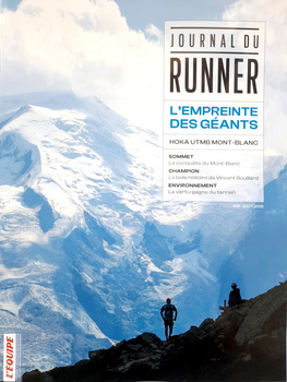 Journal de Runner UTMB Mont Blanc 2025 (speciální vydání časopisu L'Equipe)
