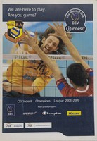 CEV Indesit Champions League - Man 2008-2009 Oficiální program