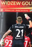 Widzew Lodž - Siarka Tarnobrzeg II liga (29.09.2018) oficiální program