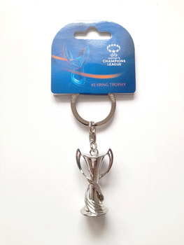 Přívěsek na klíče UEFA Women's Champions League 3D Trophy (oficiální licencovaný produkt)