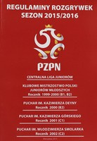 Předpisy pro sezónu 2015/2016 Polský fotbalový svaz