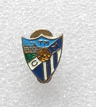 Odznak s erbem Malaga CF (lak)