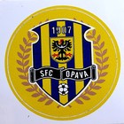 Szelzky FC Opava erb s věncem samolepka (oficiální produkt)
